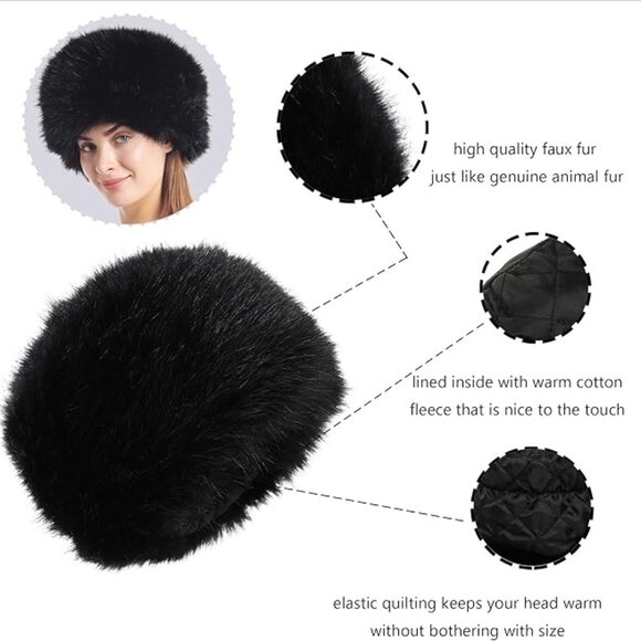 Winter Faux Fur Hat